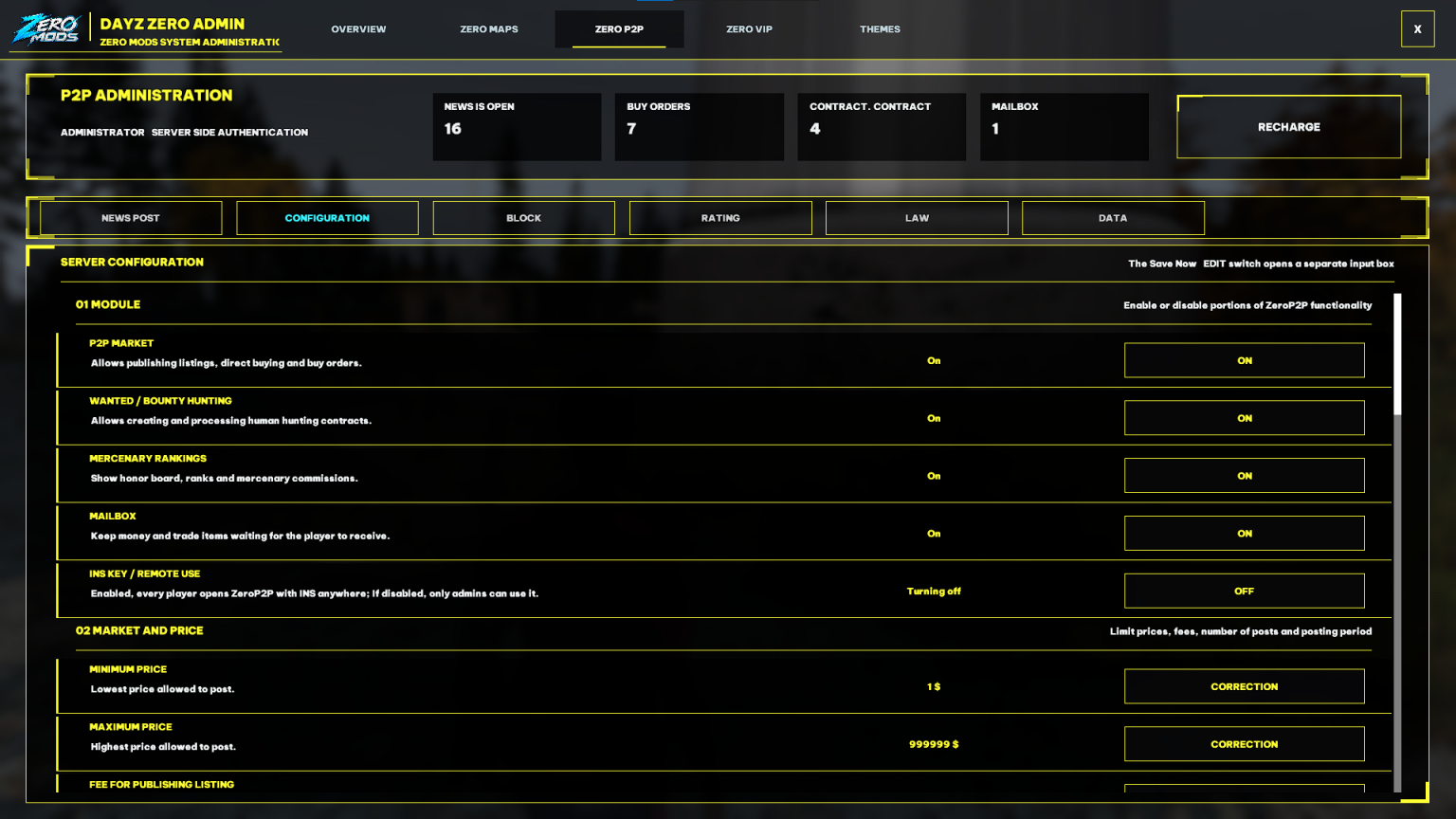 Zero Admin Hub Screenshot 5