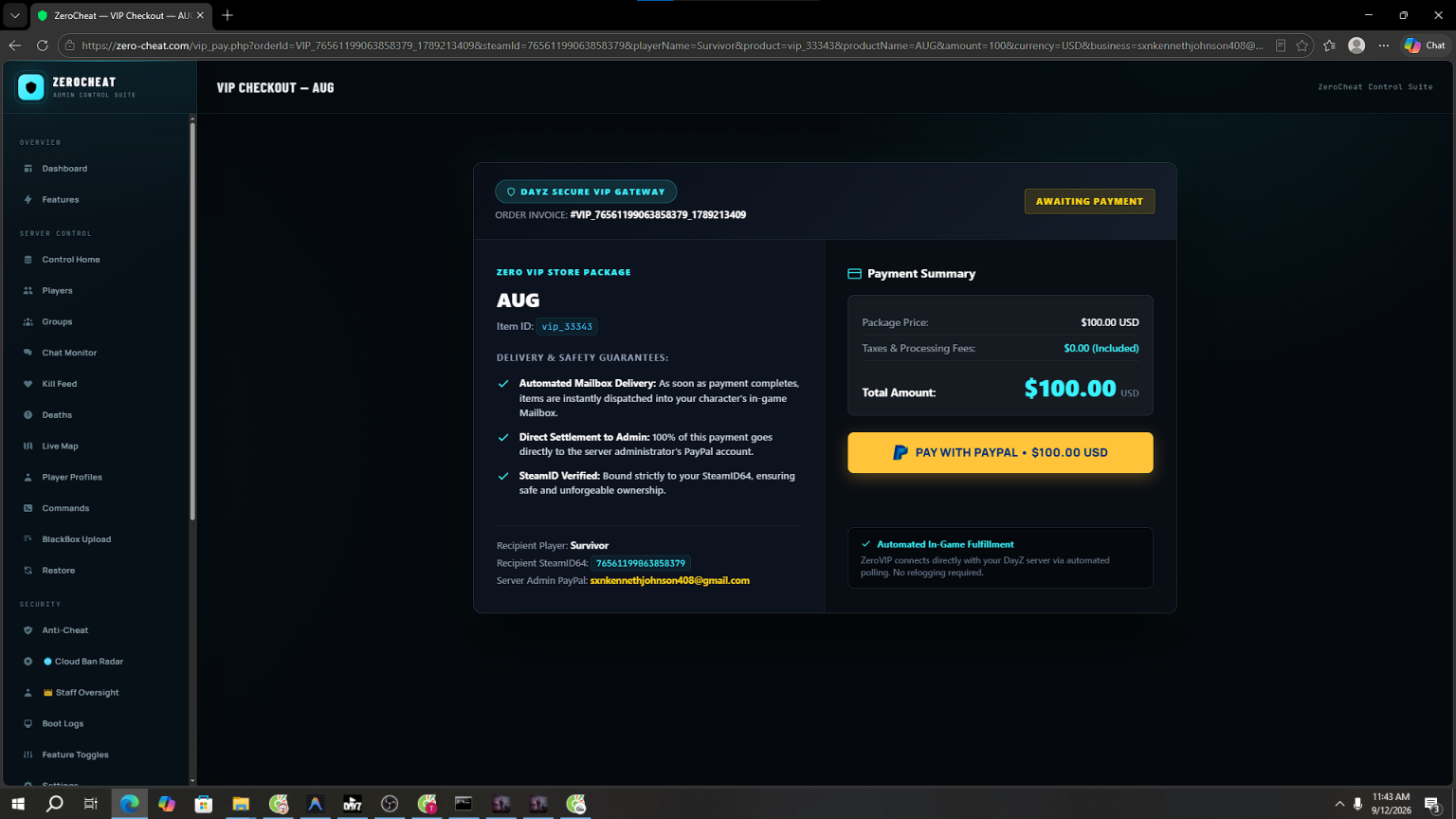 Zero VIP Screenshot 4
